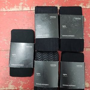 Womens Tights size m/l 5 for 20.00